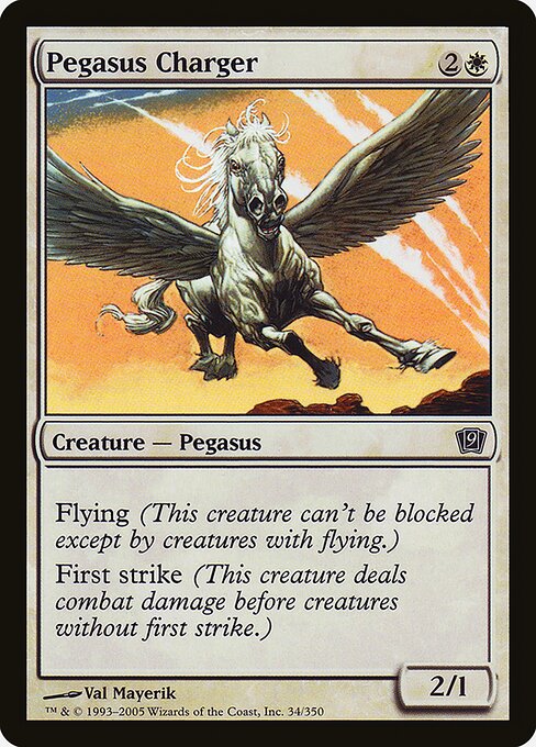 Pegasus Charger (34★) [Ninth Edition]