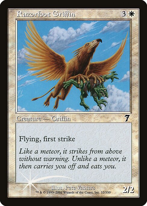 Razorfoot Griffin (32★) [Seventh Edition]