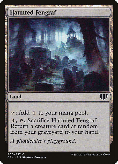 Haunted Fengraf (300) [Commander 2014]