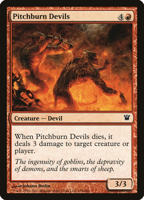 Pitchburn Devils (156) [Innistrad]