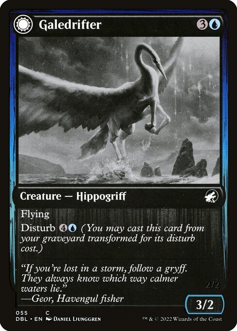 Galedrifter // Waildrifter (55) [Innistrad: Double Feature]