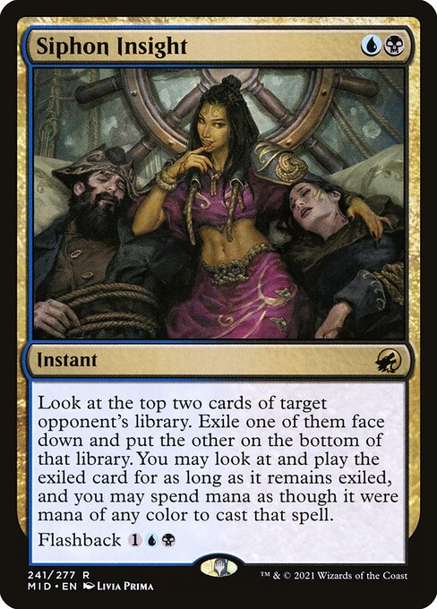 Siphon Insight (241) [Innistrad: Midnight Hunt]