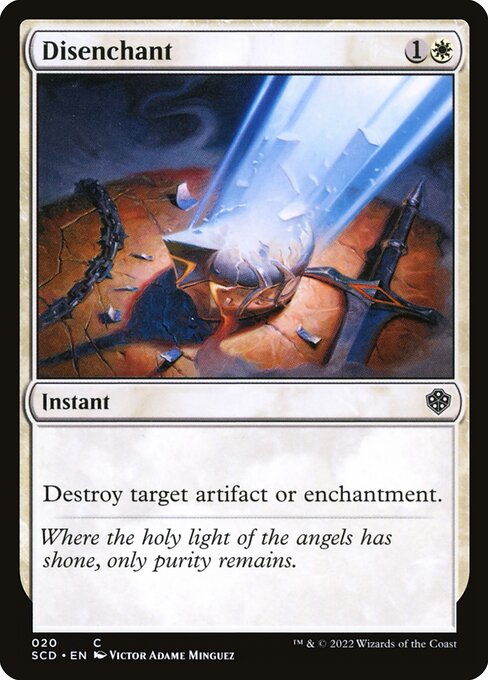 Disenchant (20) [Starter Commander Decks]