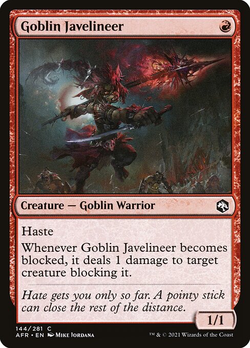 Goblin Javelineer (144) [Adventures in the Forgotten Realms]