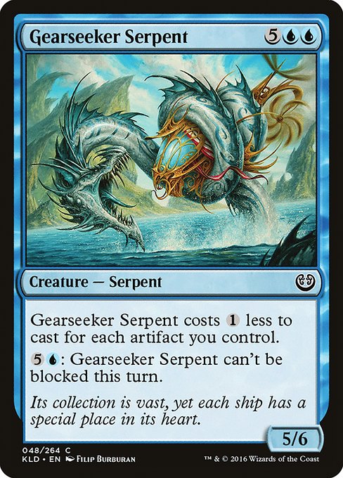 Gearseeker Serpent (48) [Kaladesh]