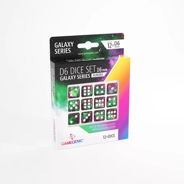 Gamegenic Galaxy: Aurora 12D6 Dice Set image 0