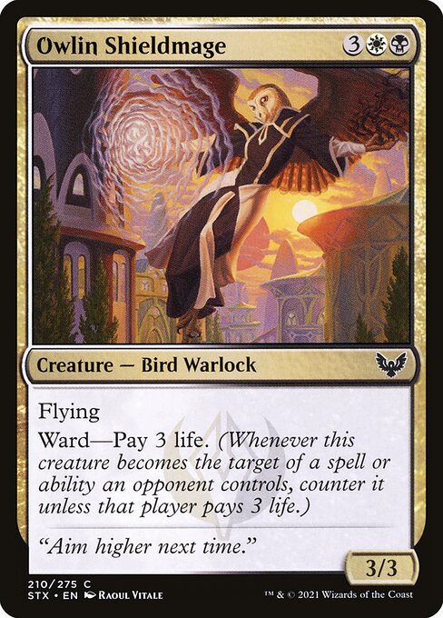 Owlin Shieldmage (210) [Strixhaven: School of Mages]