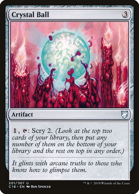 Crystal Ball (201) [Commander 2018]