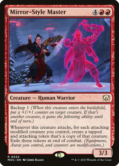 Mirror-Style Master (32) [March of the Machine Commander]