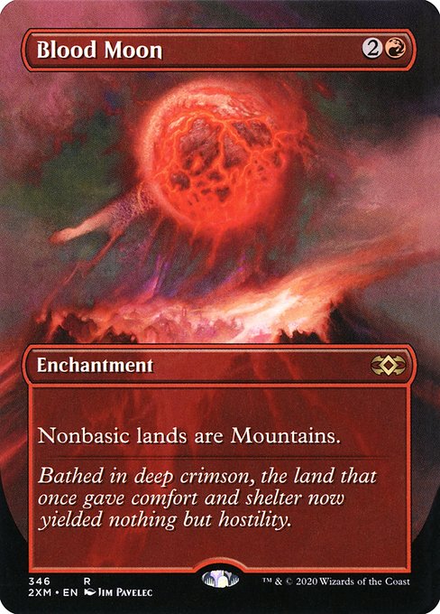 Blood Moon (346) [Double Masters] [Borderless]