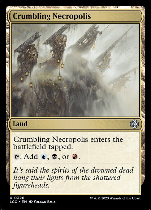 Crumbling Necropolis (326) [The Lost Caverns of Ixalan Commander]