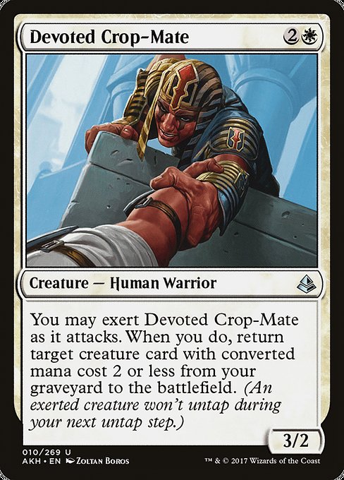 Devoted Crop-Mate (10) [Amonkhet]