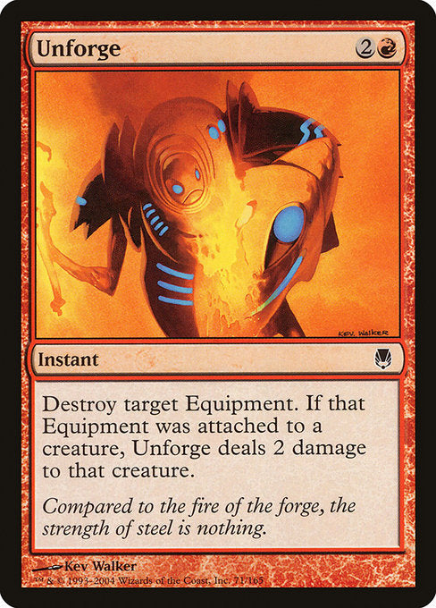 Unforge (71) [Darksteel]