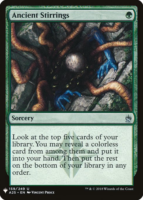 Ancient Stirrings (A25-159) [The List]