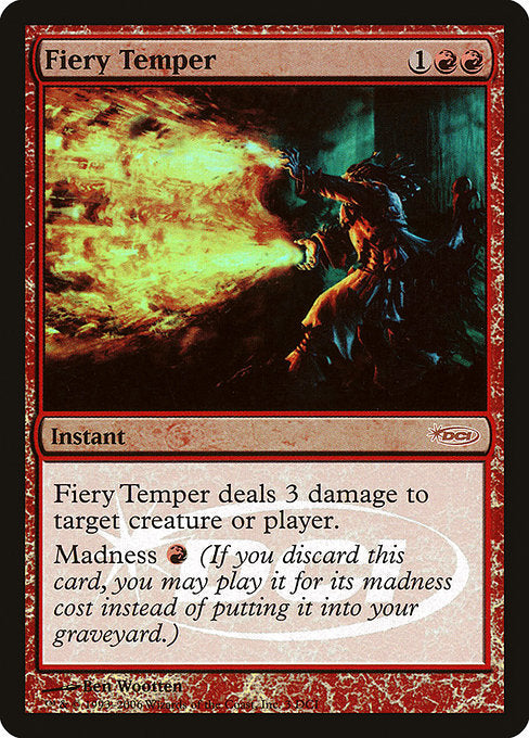 Fiery Temper (3) [DCI Promos]