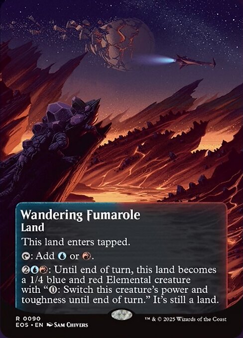 Wandering Fumarole (90) [Edge of Eternities: Stellar Sights]