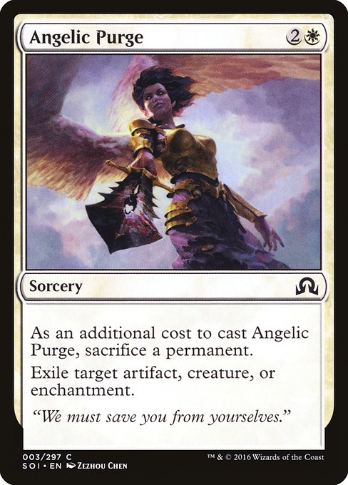 Angelic Purge (3) [Shadows over Innistrad]