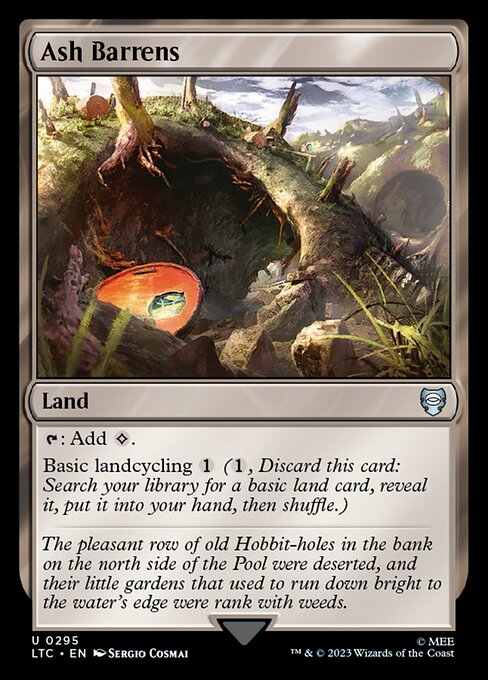 Ash Barrens (295) [Tales of Middle-earth Commander]