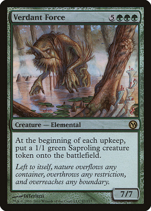 Verdant Force (87) [Duels of the Planeswalkers]