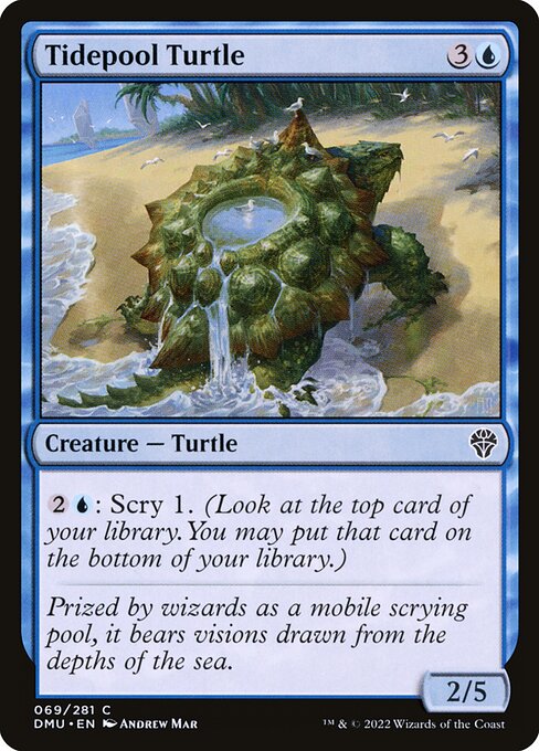 Tidepool Turtle (69) [Dominaria United]