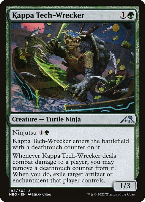 Kappa Tech-Wrecker (198) [Kamigawa: Neon Dynasty]