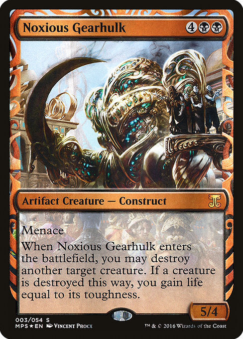 Noxious Gearhulk (3) [Kaladesh Inventions]