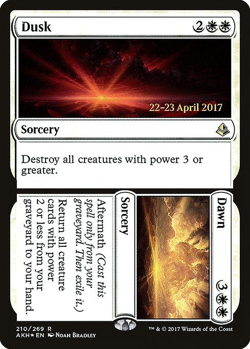 Dusk // Dawn (210s) [Amonkhet Promos]