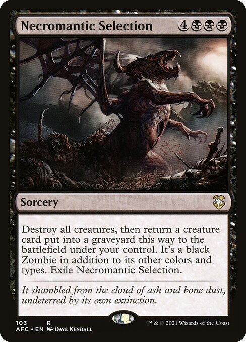 Necromantic Selection (103) [Forgotten Realms Commander]