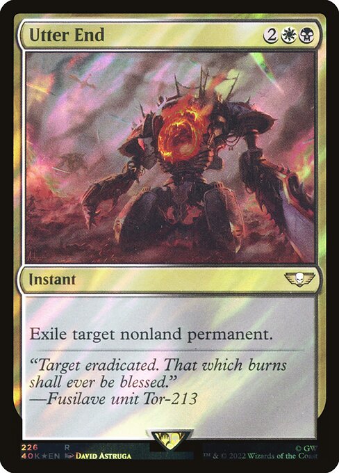 Utter End (226★) [Warhammer 40,000 Commander]