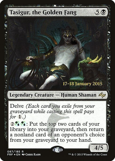 Tasigur, the Golden Fang (87s) [Fate Reforged Promos]