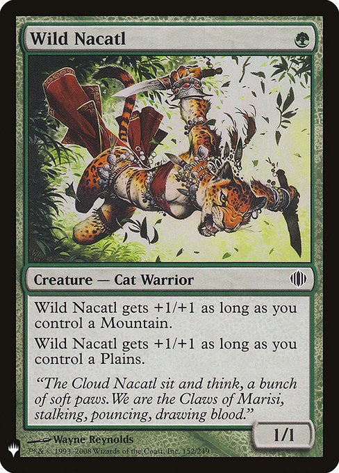 Wild Nacatl (ALA-152) [The List]