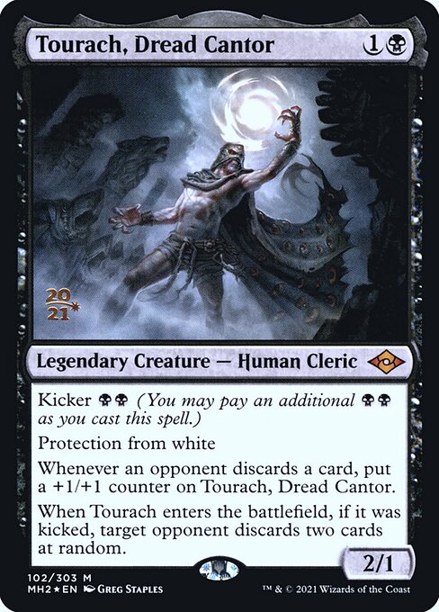 Tourach, Dread Cantor (102s) [Modern Horizons 2 Promos]