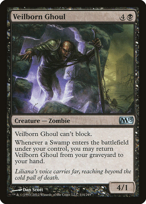 Veilborn Ghoul (114) [Magic 2013]