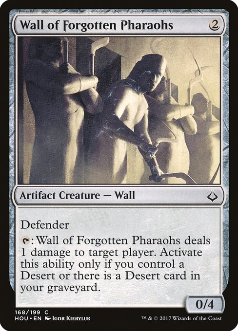 Wall of Forgotten Pharaohs (168) [Hour of Devastation]