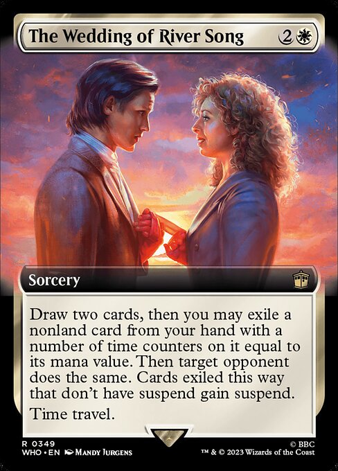 The Wedding of River Song (349) [Doctor Who] [Extended Art]