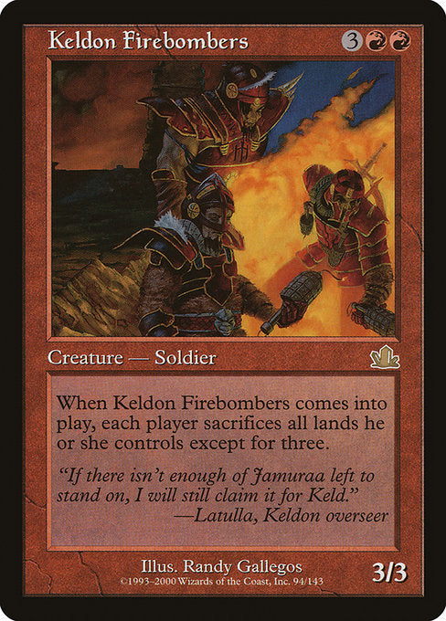 Keldon Firebombers (94) [Prophecy]