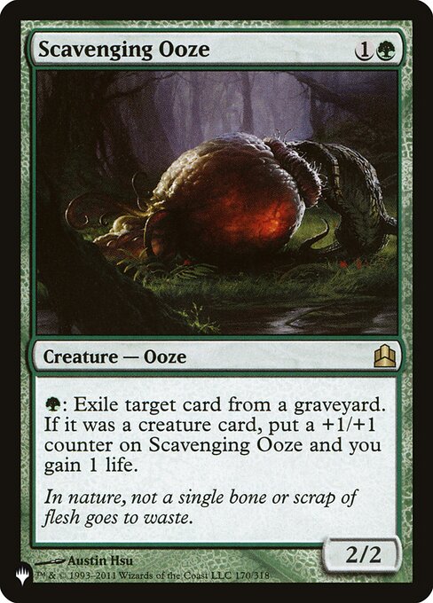 Scavenging Ooze (CMD-170) [The List]