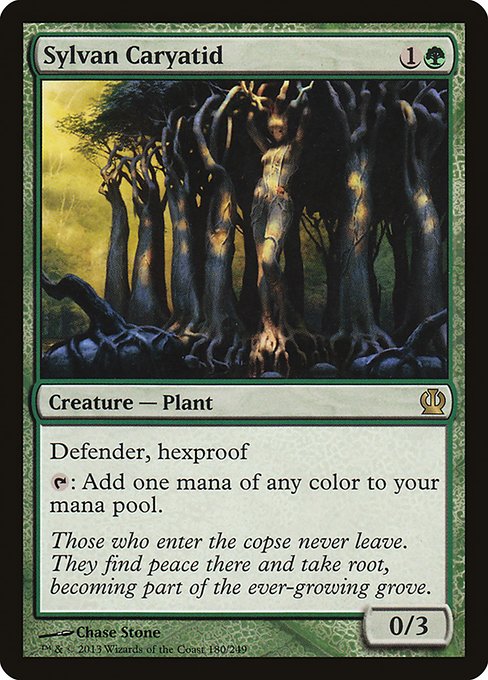 Sylvan Caryatid (180) [Theros]