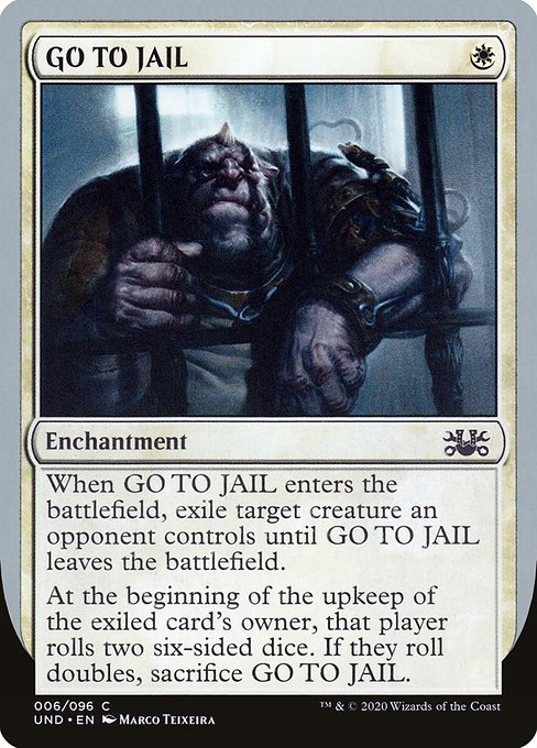 GO TO JAIL (6) [Unsanctioned]