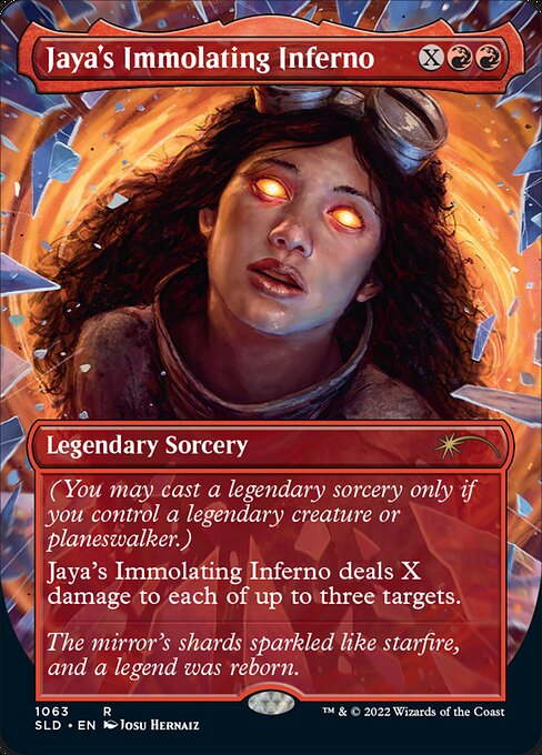 Jaya's Immolating Inferno (1063) [Secret Lair Drop] [Borderless]