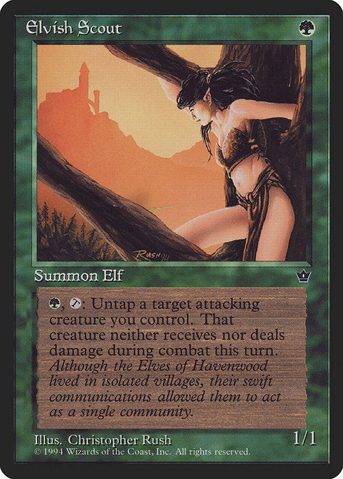 Elvish Scout (68c) [Fallen Empires]