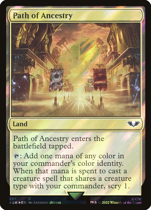 Path of Ancestry (287★) [Warhammer 40,000 Commander]