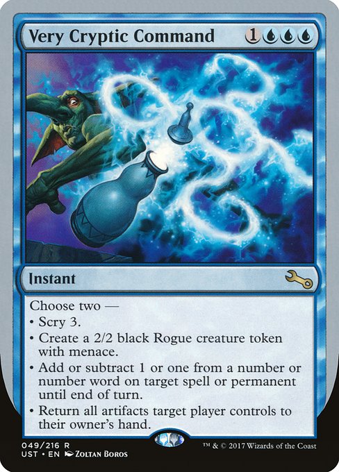 Very Cryptic Command (49f) [Unstable]
