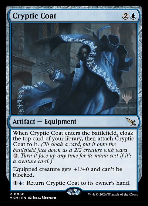 Cryptic Coat (50p) [Murders at Karlov Manor Promos]
