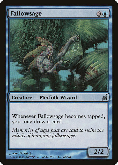 Fallowsage (63) [Lorwyn]