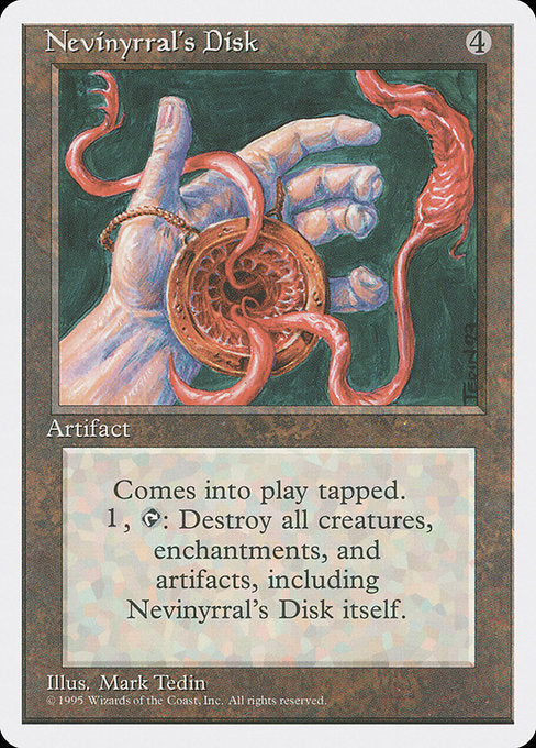 Nevinyrral's Disk (338) [Fourth Edition]