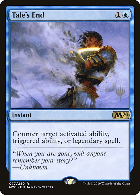 Tale's End (77p) [Core Set 2020 Promos]