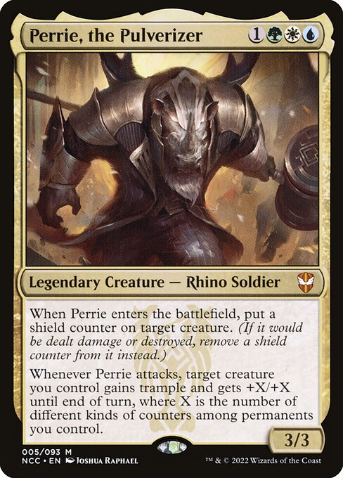 Perrie, the Pulverizer (5) [New Capenna Commander]