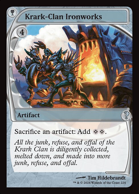 Krark-Clan Ironworks (224) [Mystery Booster 2]