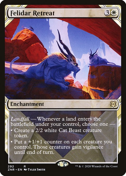 Felidar Retreat (292) [Zendikar Rising] [Showcase]